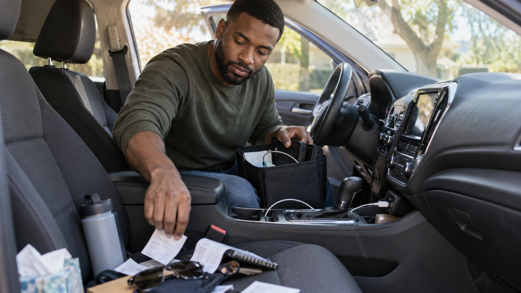 A Five-Minute Reset When Your Car Feels Cluttered