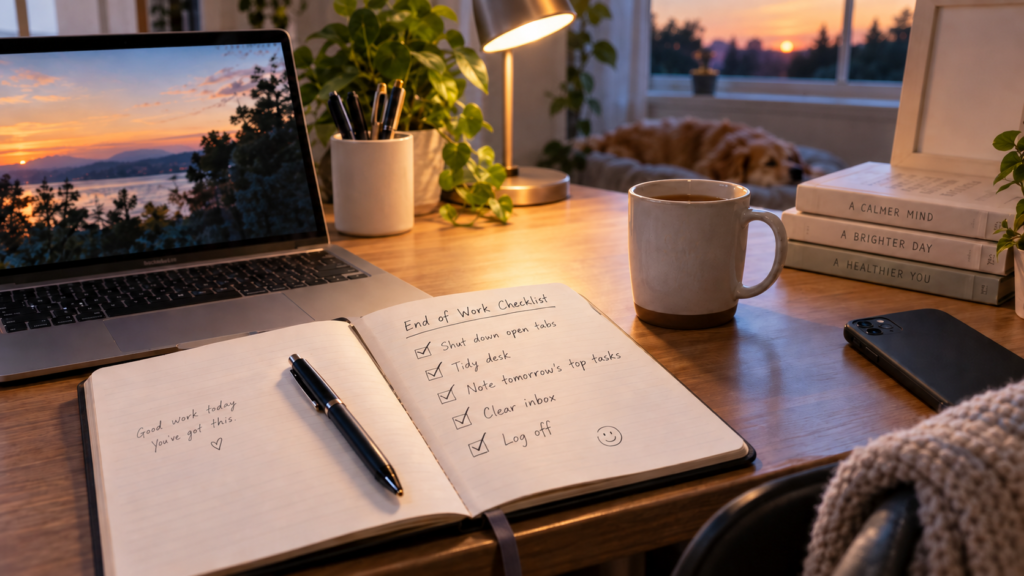 How to Create a Simple End-of-Work Checklist