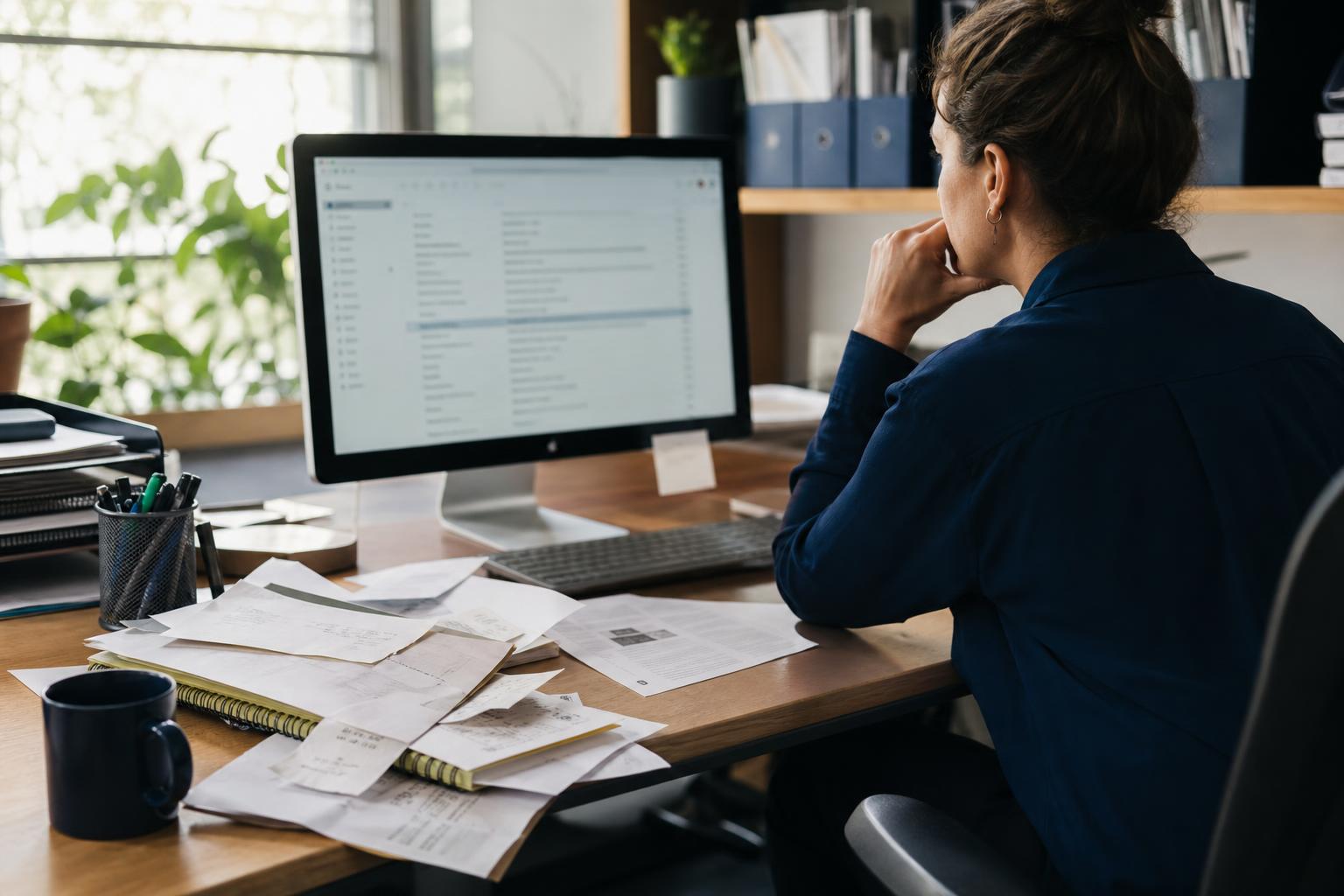 A Five-Minute Paperwork Reset at Work