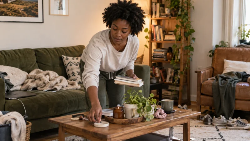 A Five-Minute Reset When the Whole Room Feels Messy