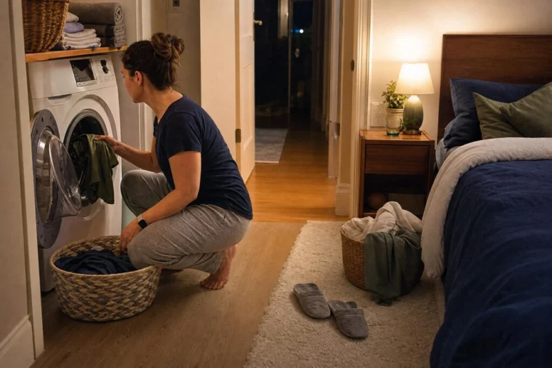 Prevent Wet Laundry Sitting in the Washer Overnight