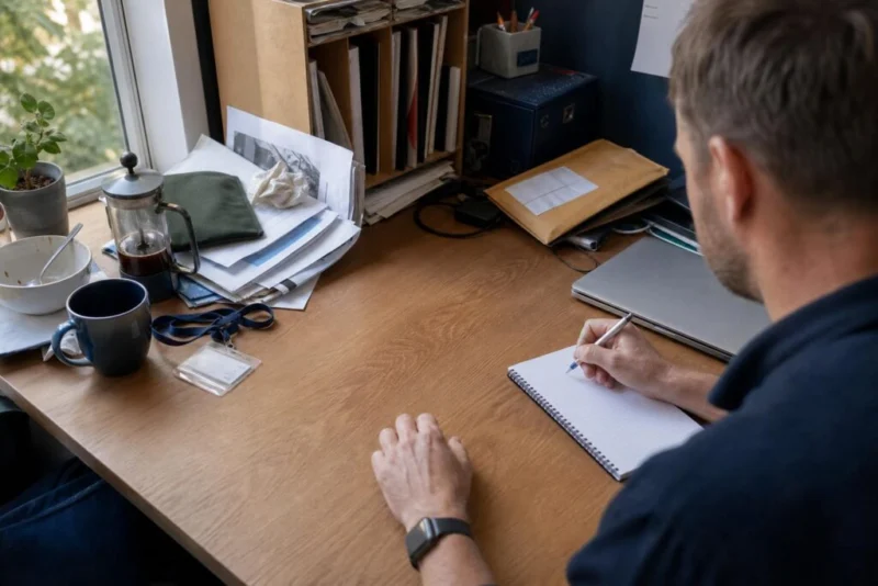 What to Clear From Your Desk Before You Finish Work